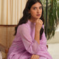 Thea Lavender  Embroidered Doria Suit  Set