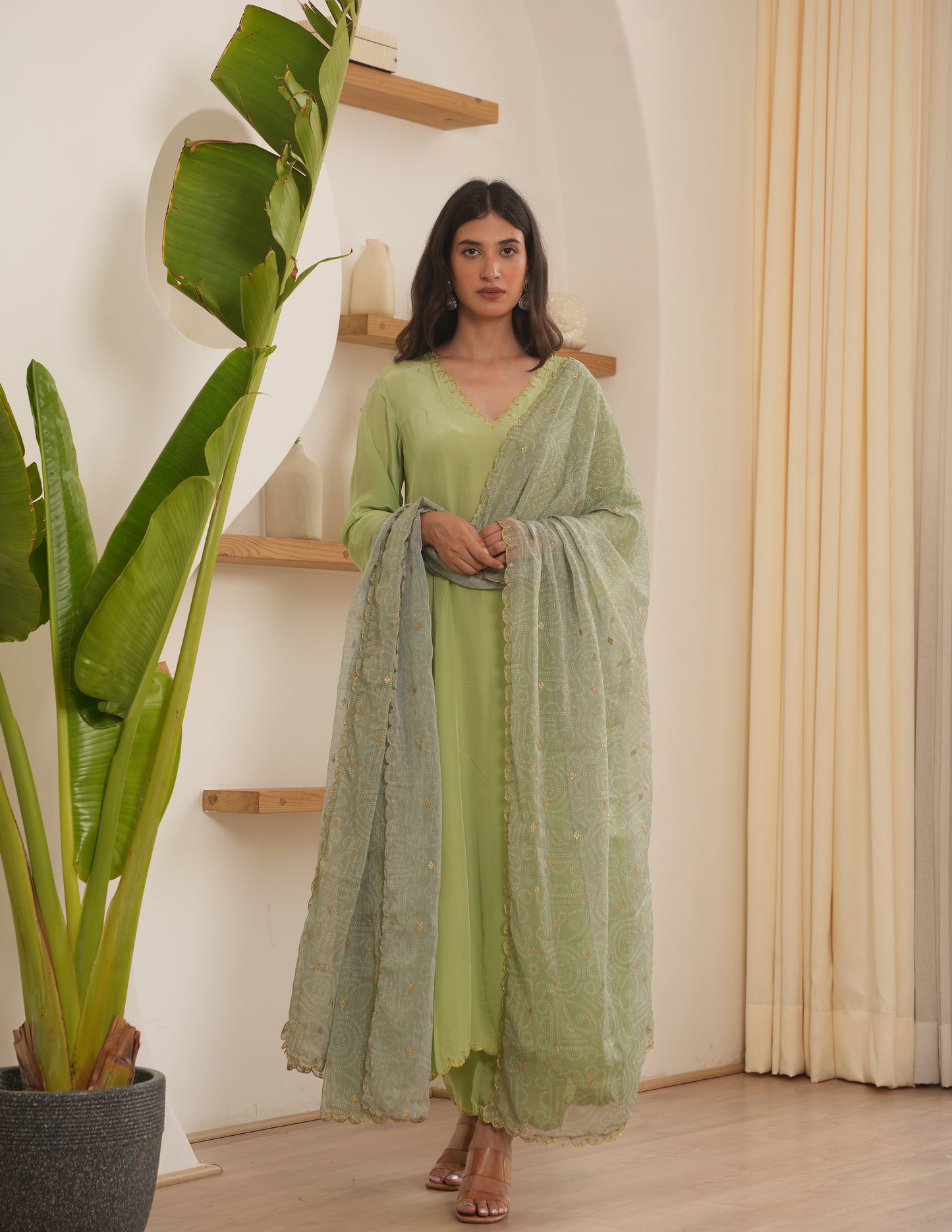 Bella Pista Silk Suit Set