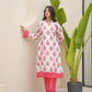 Iris White Chanderi Kurta Set